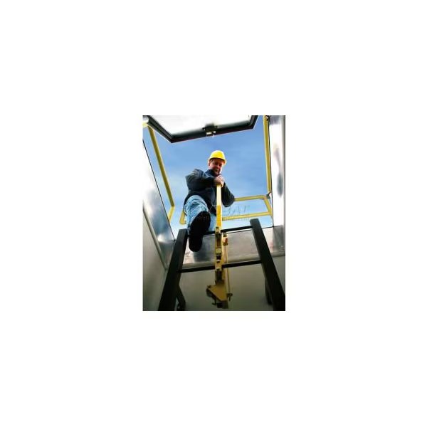 Bilco® LU-2 Galvanized Steel Ladder Safety Post, Bilco Co, Mfr#: LU-2